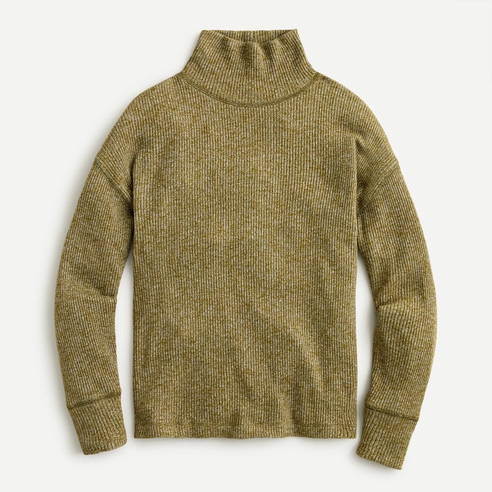 J Crew Turtleneck Fine Rib